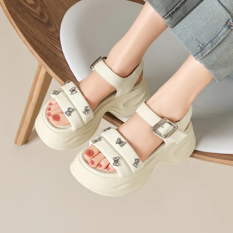 FIVE PLUS One Strap Sandals Women's-5