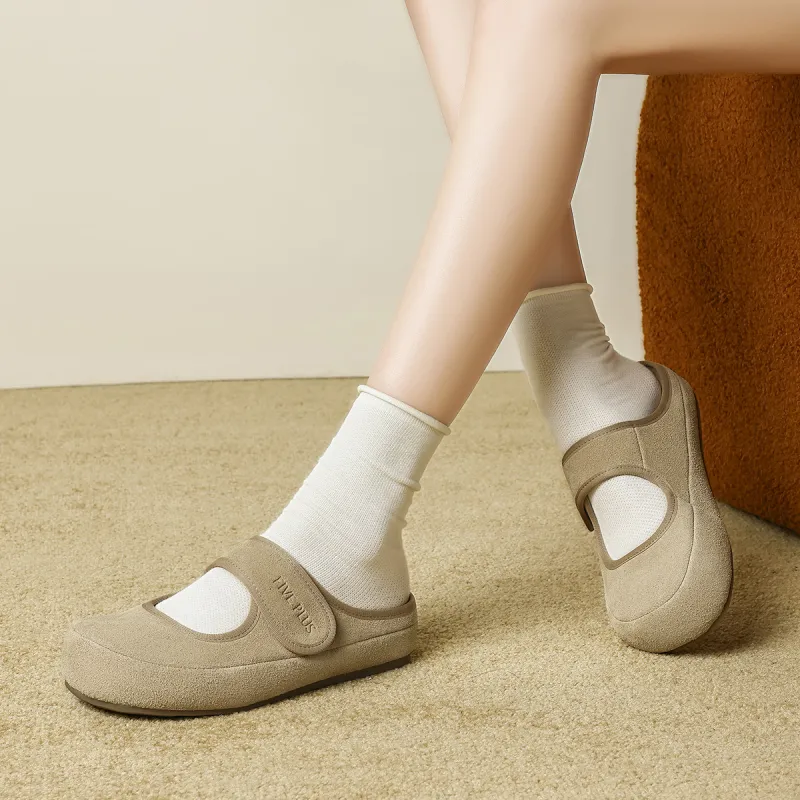 FIVE PLUS Abrasion Resistant Slip Resistant Wrap toe Slippers Women's-6