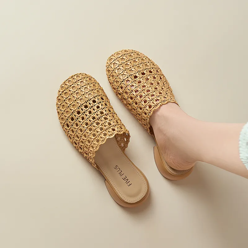 FIVE PLUS Slip Resistant Wrap toe Slippers Women's-5