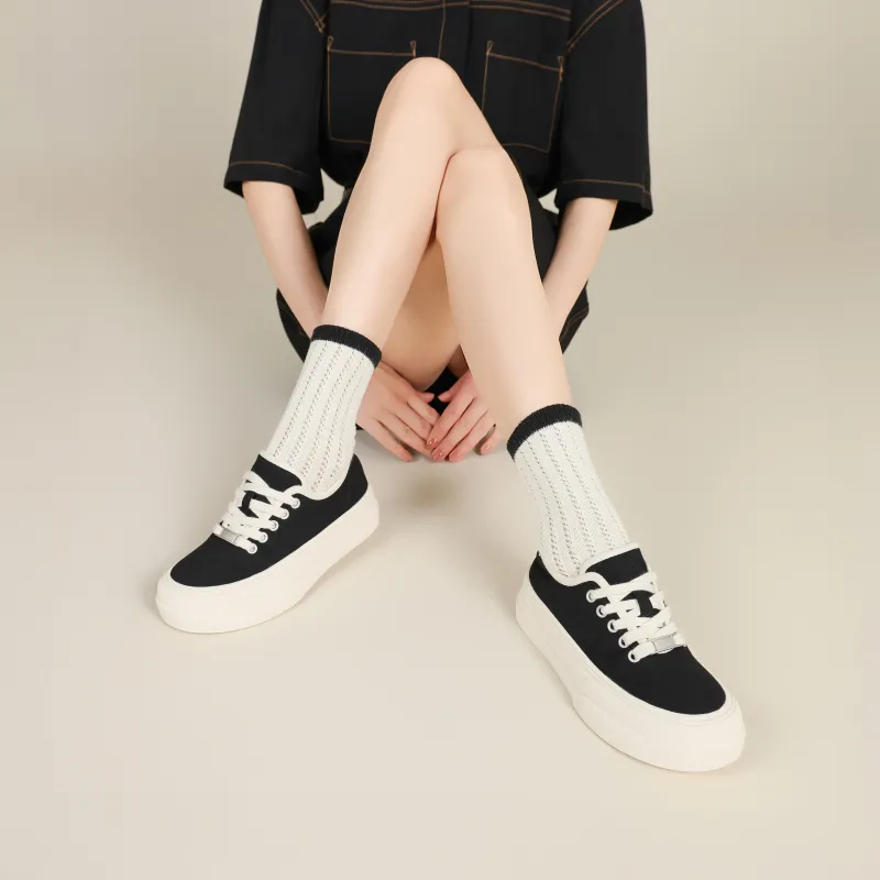 FIVE PLUS Low Top Skateboard Shoes Women's-6