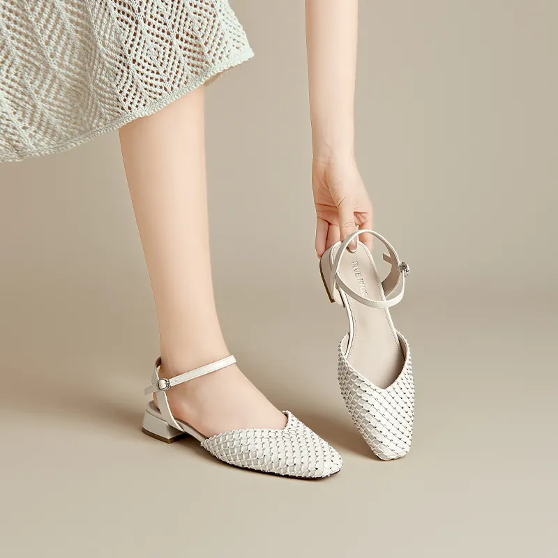 FIVE PLUS High Heels Women's Beige/Apricot-5