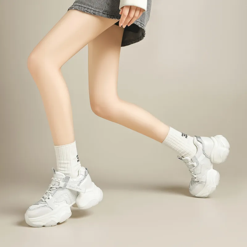 FIVE PLUS Low Top Chunky Sneakers Women's-4