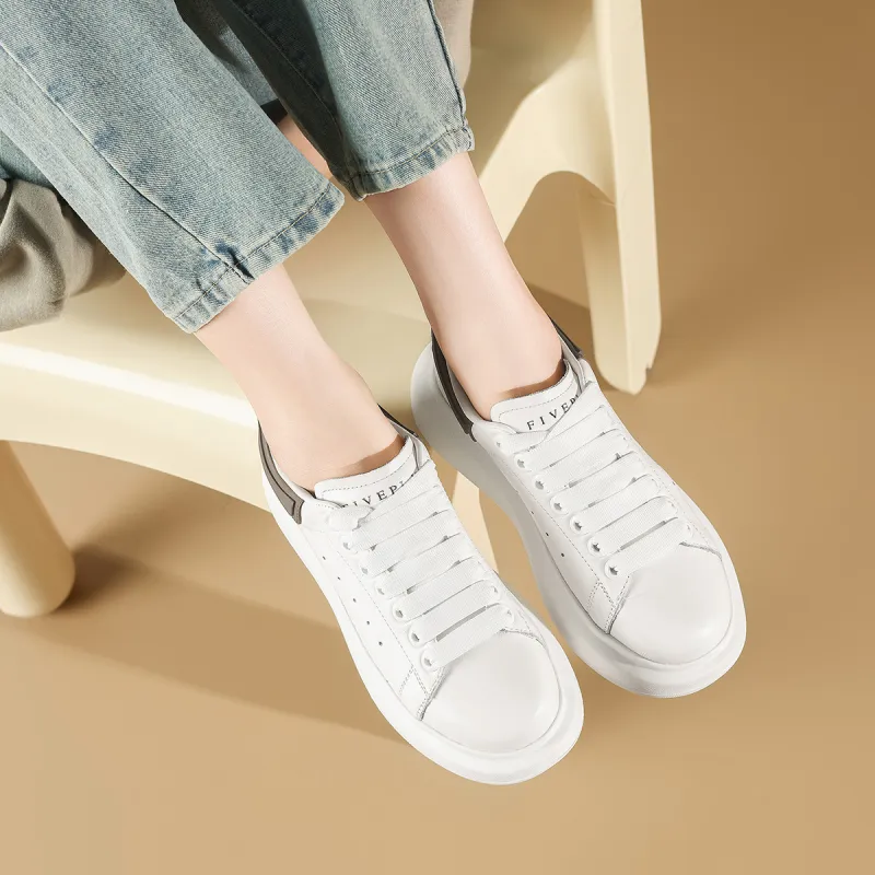 FIVE PLUS Anti Slip Wear Resistant Low Top Skateboard Shoes Women's-14