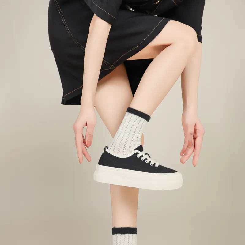 FIVE PLUS Low Top Skateboard Shoes Women's-3