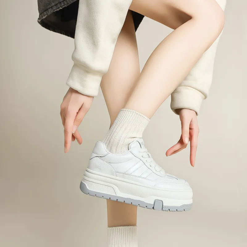 FIVE PLUS Anti Slip Wear Resistant Low Top Skateboard Shoes Women's-4