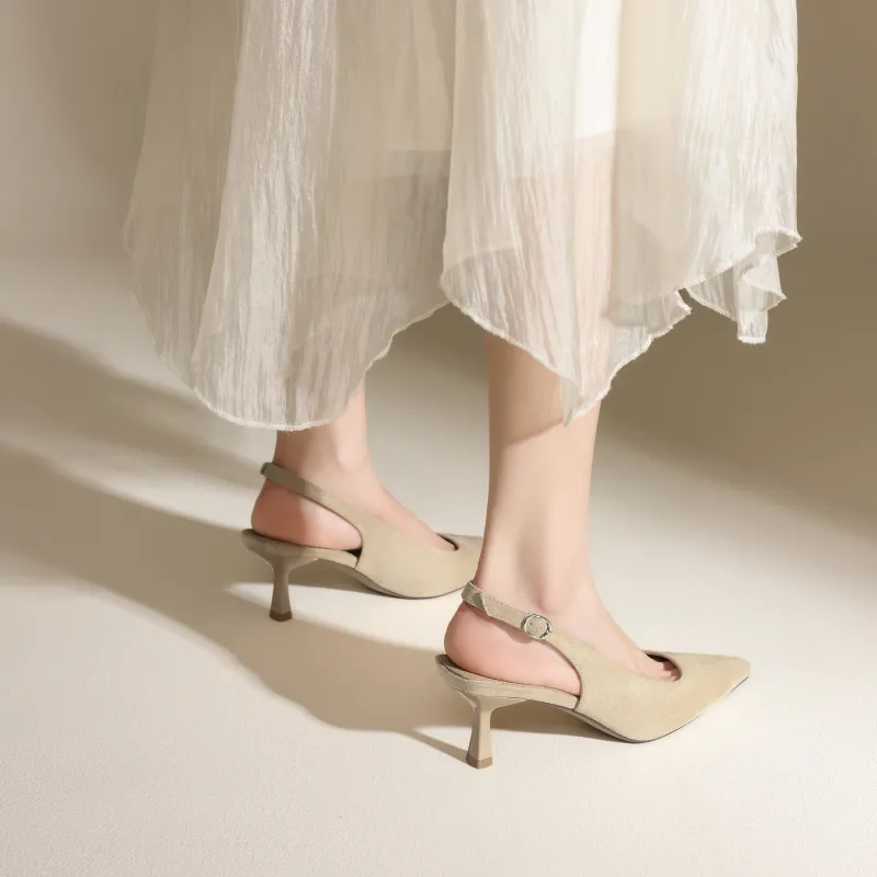 FIVE PLUS Slim Heel High Heels Women's-9