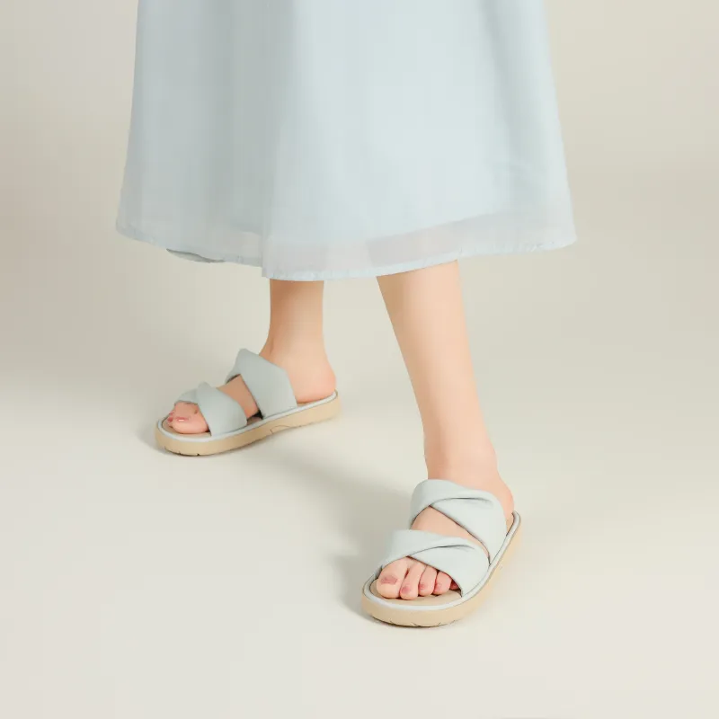 FIVE PLUS Slip Resistant Abrasion Resistant Slide Slippers Women's-5