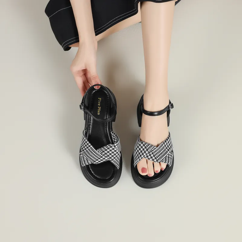 FIVE PLUS One Strap Sandals Women's-11
