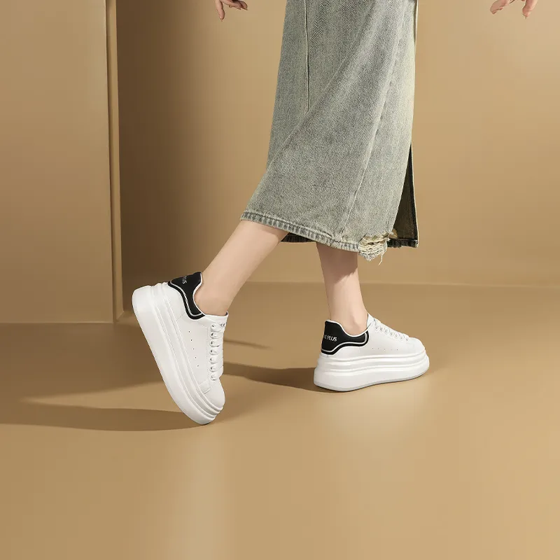 FIVE PLUS Anti Slip Wear Resistant Low Top Skateboard Shoes Women's-10