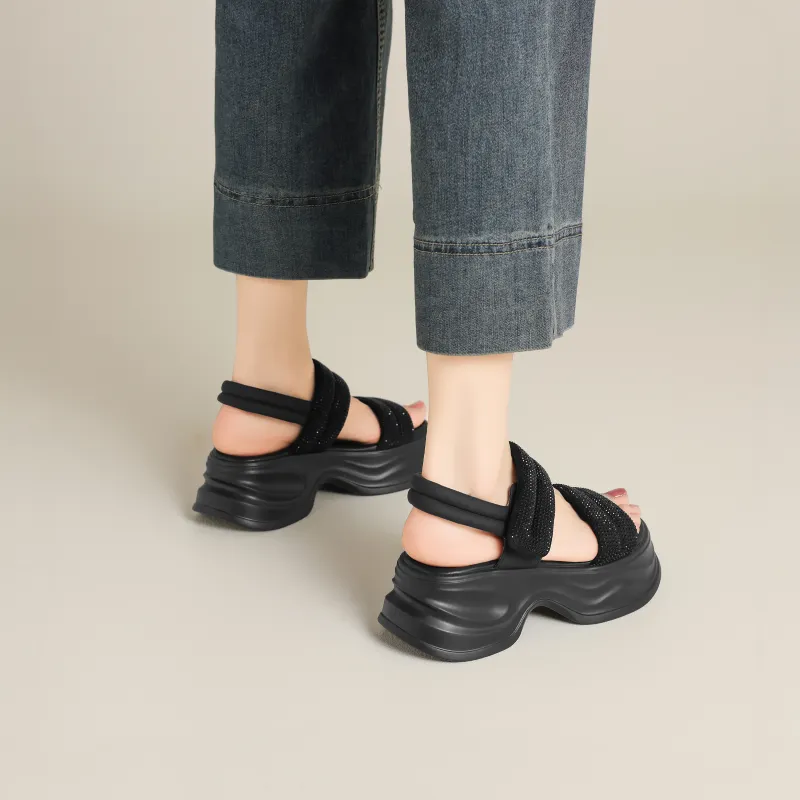 FIVE PLUS One Strap Sandals Women's-8
