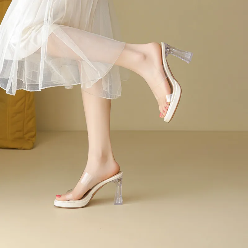 FIVE PLUS Rubber Sole Slip Resistant Slide Slippers Women's-5
