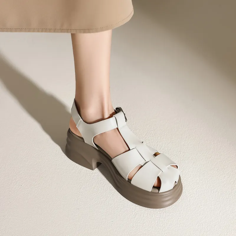 FIVE PLUS Roman Sandals 5CM Women's-4