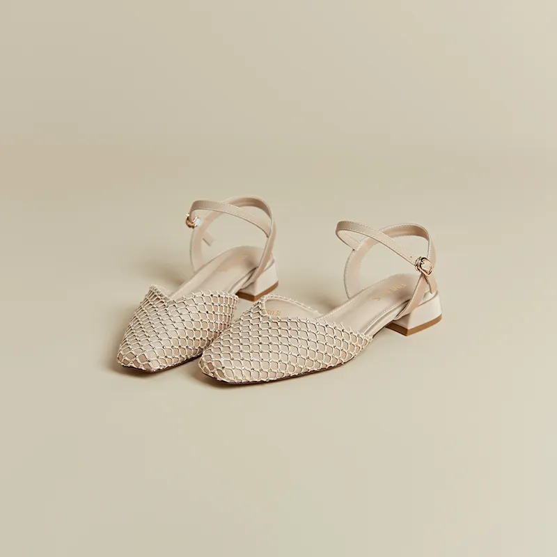 FIVE PLUS High Heels Women's Beige/Apricot-9