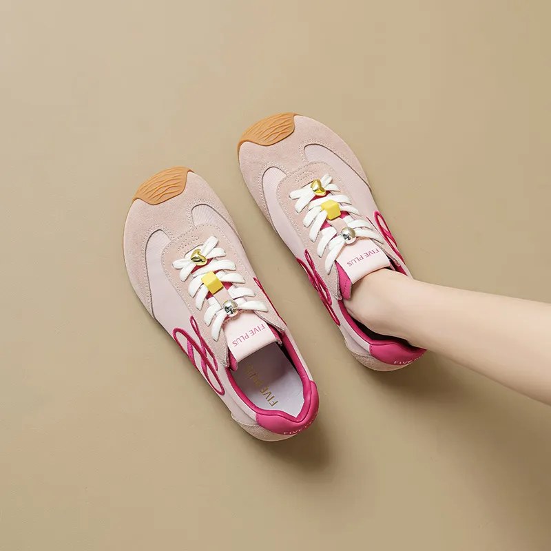FIVE PLUS Slip Resistant Cushioning Lightweight Low Top Skateboard Shoes Women's-12