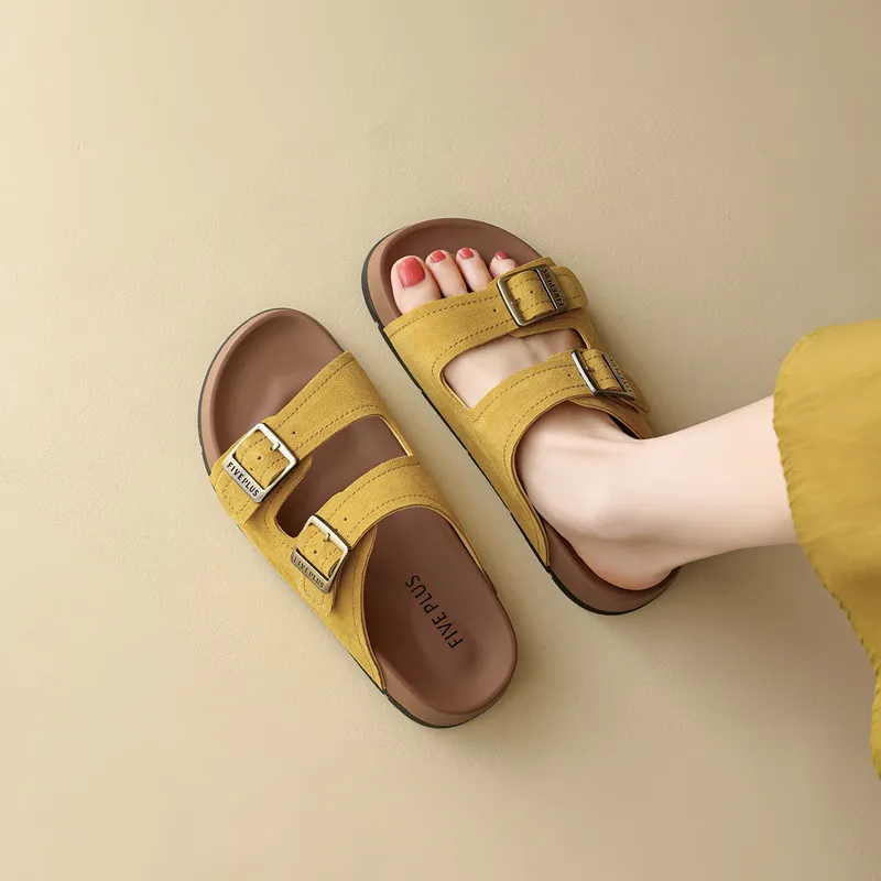 FIVE PLUS Quiet Slide Slippers Women's-3