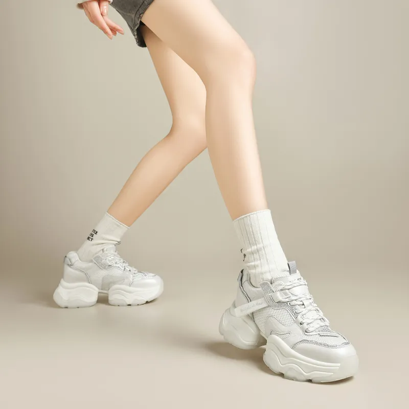 FIVE PLUS Low Top Chunky Sneakers Women's-6