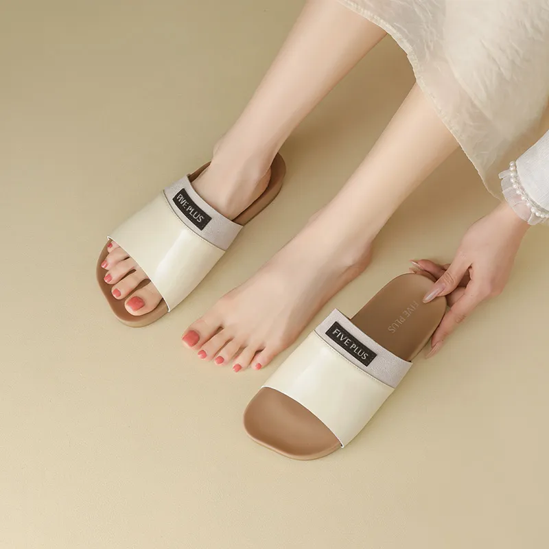 FIVE PLUS Slip Resistant Slide Slippers Women's-6