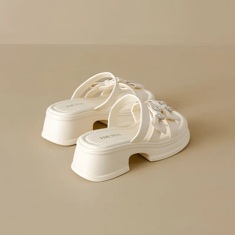 FIVE PLUS Slip Resistant Slide Slippers Women's-4