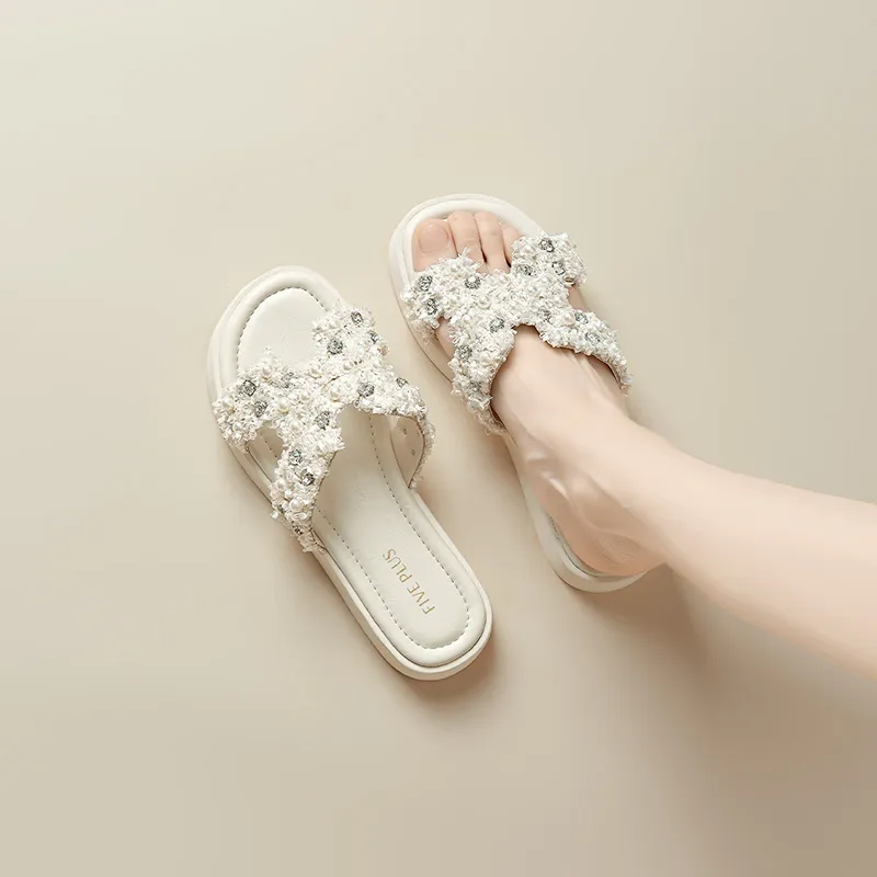 FIVE PLUS Slip Resistant Slide Slippers Women's-5