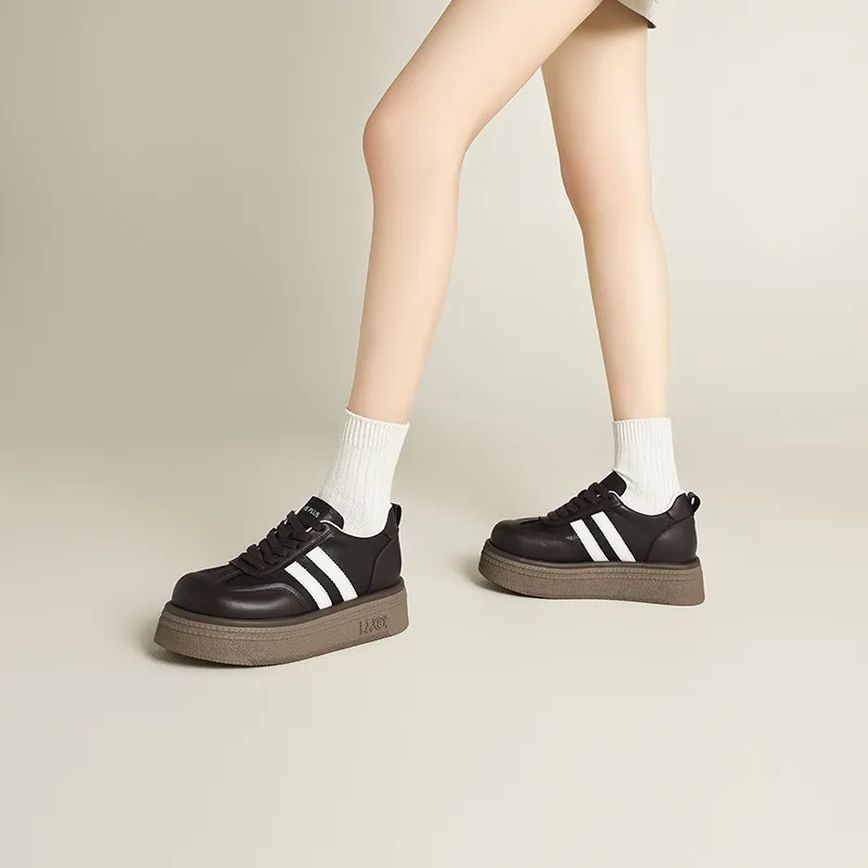FIVE PLUS Anti Slip Wear Resistant Low Top Skateboard Shoes Women's-8