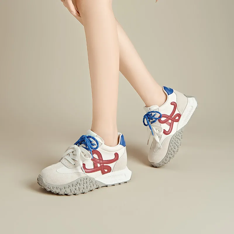 FIVE PLUS Cushioning Slip Resistant Low Top Casual Shoes Women's-6