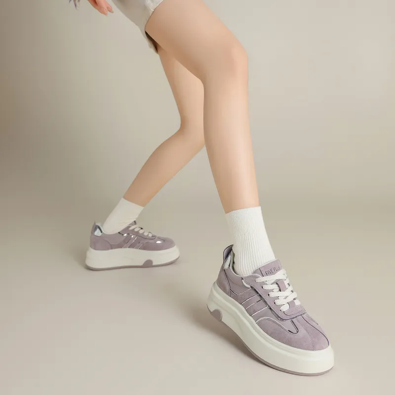 FIVE PLUS Anti Slip Wear Resistant Low Top Skateboard Shoes Women's-8