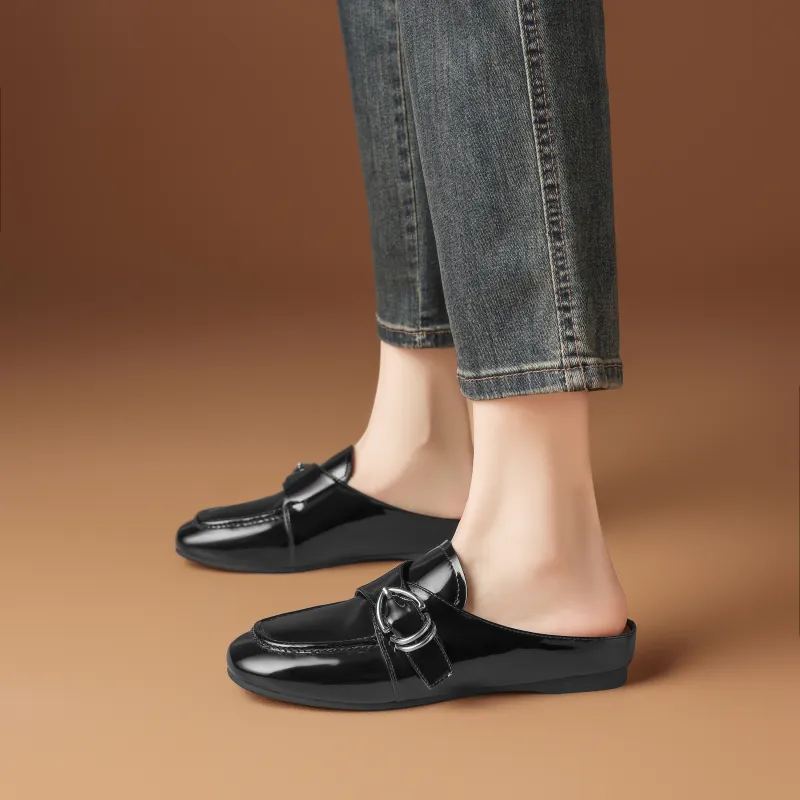FIVE PLUS Abrasion Resistant Slip Resistant Closed Toe Slippers Women's-9