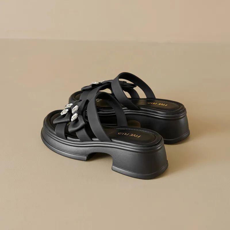 FIVE PLUS Slip Resistant Slide Slippers Women's-11