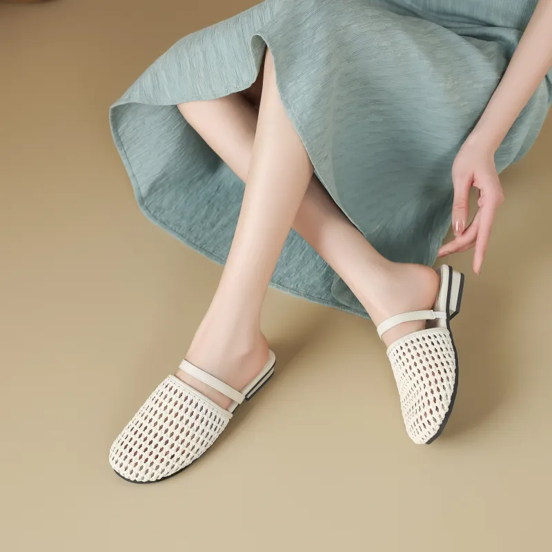 FIVE PLUS Abrasion Resistant Slip Resistant Closed Toe Slippers Women's-3