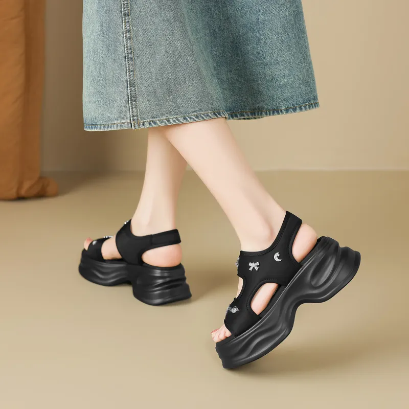 FIVE PLUS One Strap Sandals Women's-4