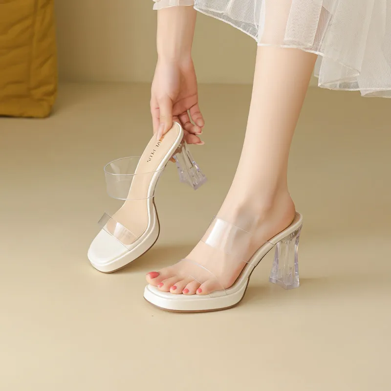 FIVE PLUS Rubber Sole Slip Resistant Slide Slippers Women's-3