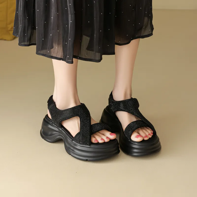 FIVE PLUS Slide Strap Slippers Women's-5