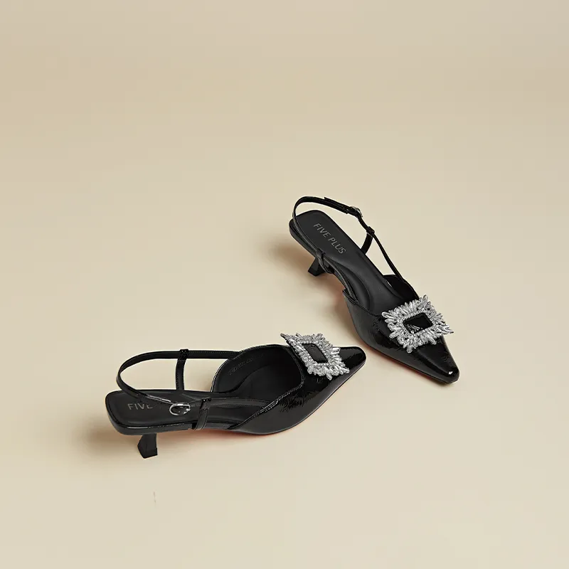 FIVE PLUS Casual Single Shoes 2cm Women's-10