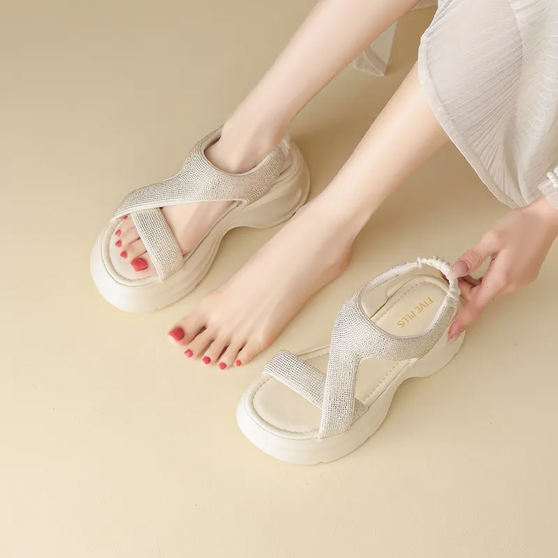 FIVE PLUS Slide Strap Slippers Women's-10