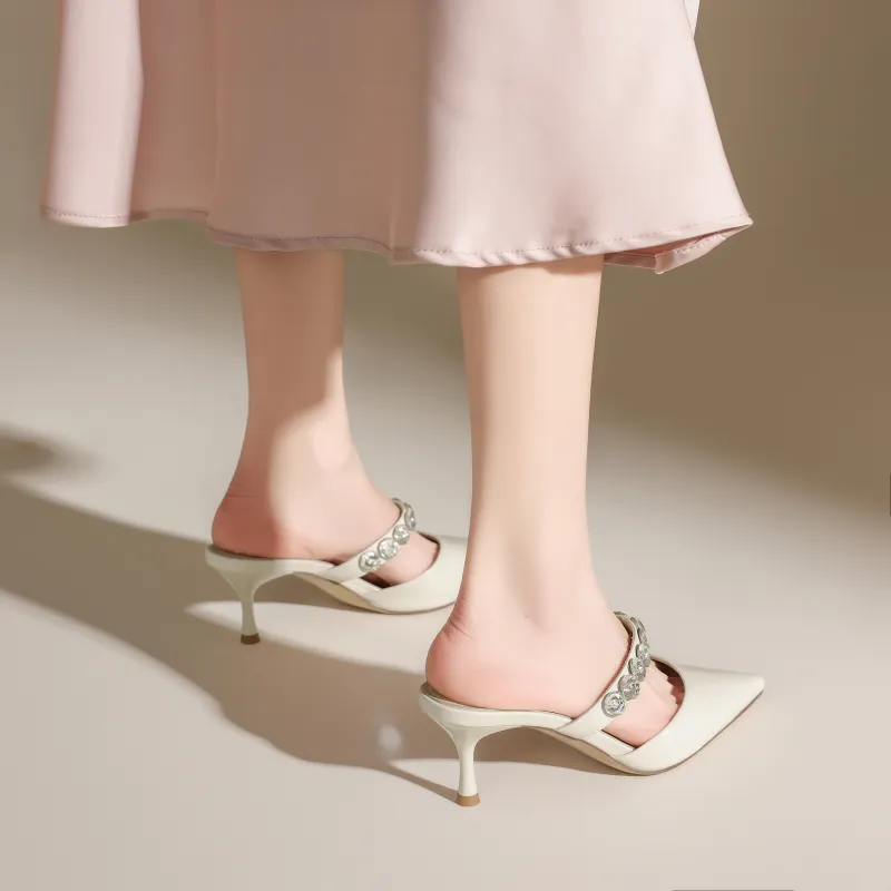 FIVE PLUS Slip Resistant Wrap toe Slippers Women's-4