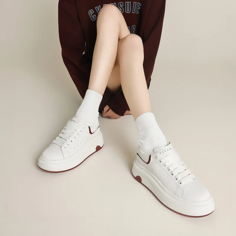 FIVE PLUS Anti Slip Wear Resistant Low Top Skateboard Shoes Women's-8