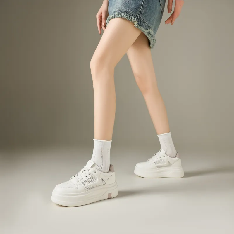 FIVE PLUS Anti Slip Wear Resistant Low Top Skateboard Shoes Women's-1