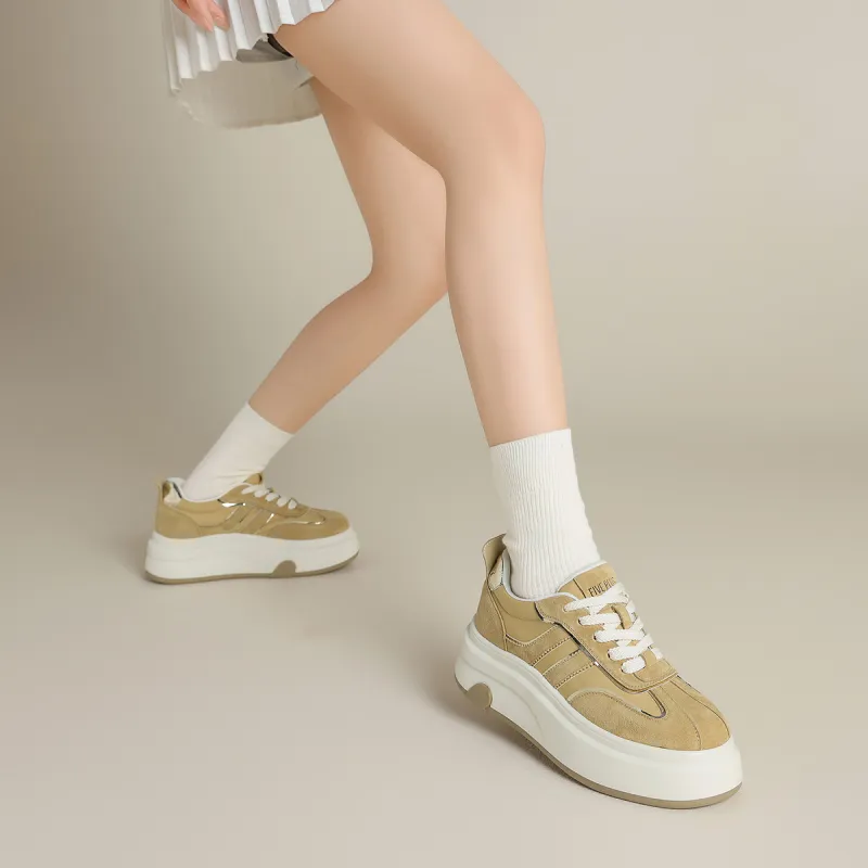 FIVE PLUS Anti Slip Wear Resistant Low Top Skateboard Shoes Women's-14