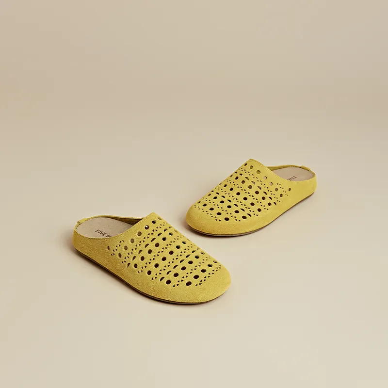FIVE PLUS Rubber Sole Wrap toe Slippers Women's-2