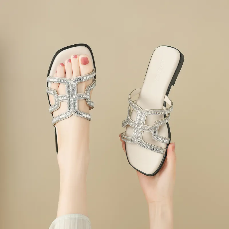 FIVE PLUS Abrasion Resistant Slip Resistant Slide Slippers Women's-4
