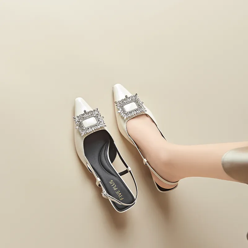 FIVE PLUS Casual Single Shoes 2cm Women's-4