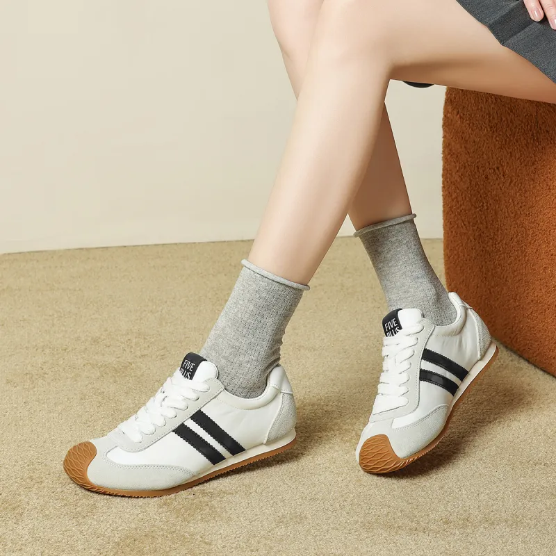FIVE PLUS Anti Slip Wear Resistant Low Top Casual Shoes Women's-4