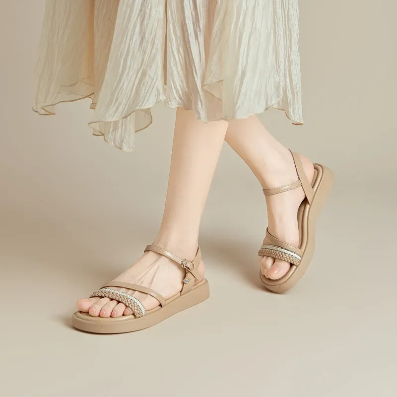 FIVE PLUS One Strap Sandals Women's-11