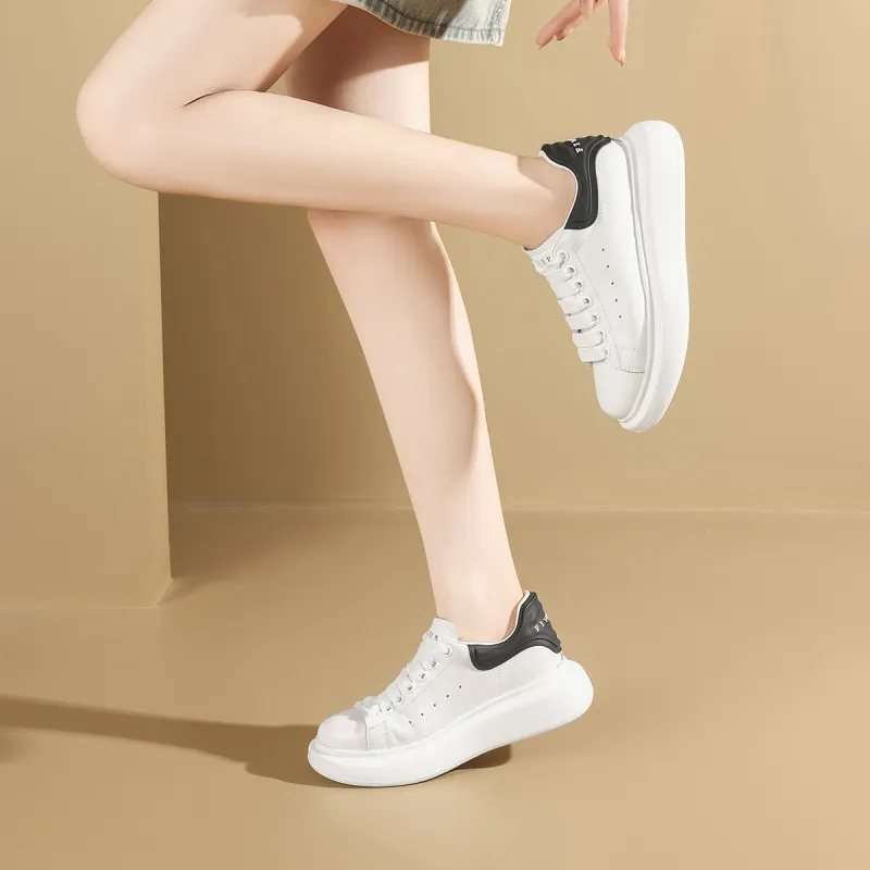 FIVE PLUS Anti Slip Wear Resistant Low Top Skateboard Shoes Women's-3