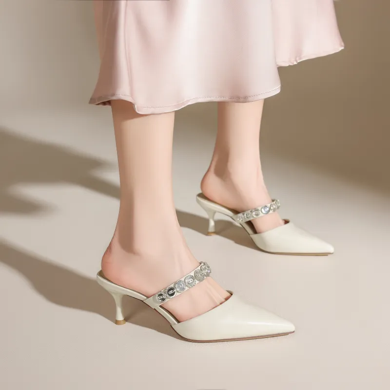 FIVE PLUS Slip Resistant Wrap toe Slippers Women's-3