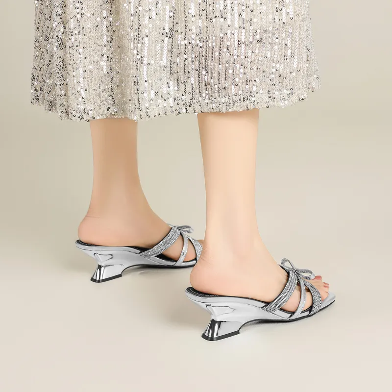 FIVE PLUS Slip Resistant Abrasion Resistant Slide Slippers Women's-11