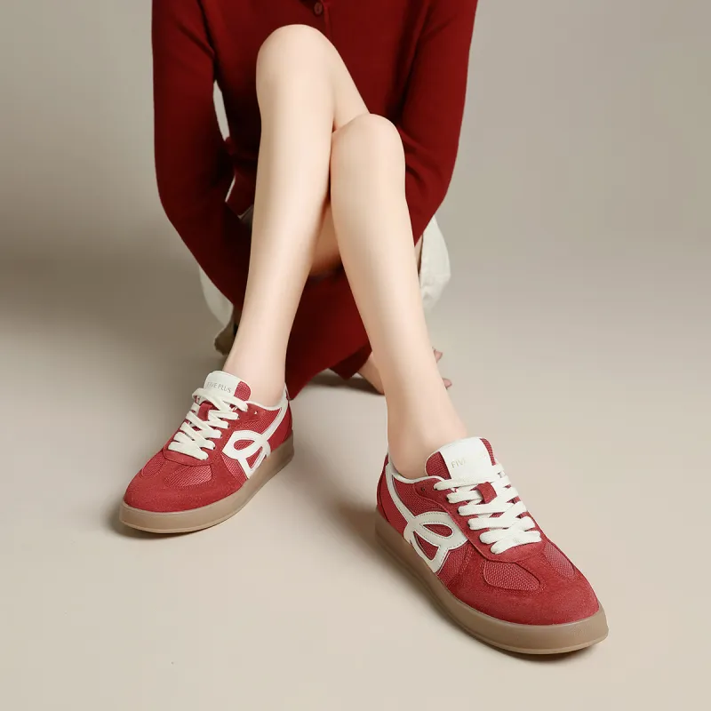 FIVE PLUS Low Top Skateboard Shoes Women's-8