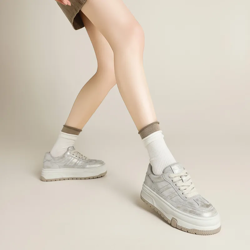 FIVE PLUS Anti Slip Wear Resistant Low Top Skateboard Shoes Women's-8