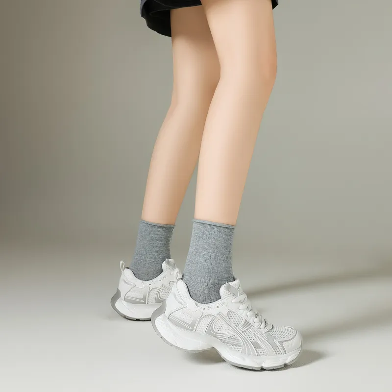 FIVE PLUS Anti Slip Wear Resistant Low Top Chunky Sneakers Women's-16