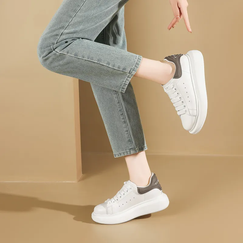 FIVE PLUS Anti Slip Wear Resistant Low Top Skateboard Shoes Women's-15